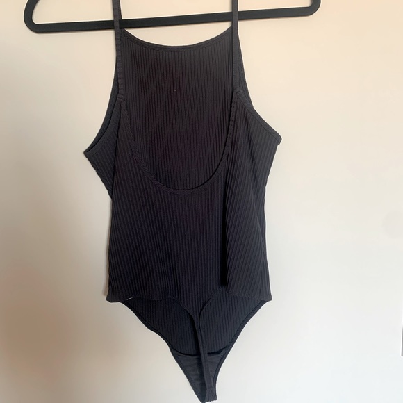 DARK GREY Aritzia Wilfred Annency Bodysuit - Picture 6 of 8